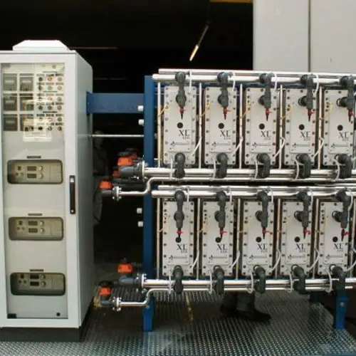 EDI纯水设备系统出水电阻率可稳定在15MΩ.CM以上