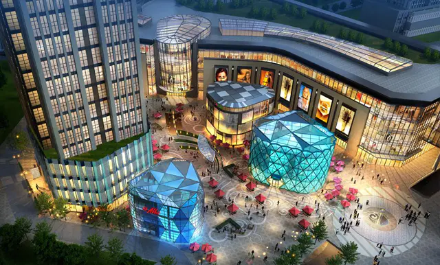 工程案例5重庆龙湖时代天街